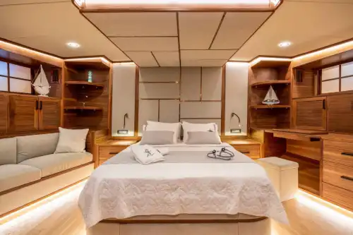 Marmaris'te 7 Metre Genişliğinde, 6 Kabinli Gulet ile Rahat Konaklama