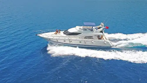Luxury and Power Combined in Bodrum: Sunseeker Manhattan 62 Motor Yacht (20 Meters, 3 Cabins)