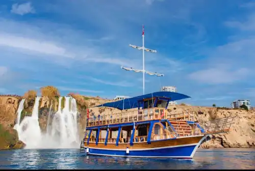 Antalya Kundu'da Düden Şelalesi Rotasıyla, Yemekli Özel Gezi Teknesi