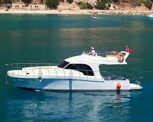 Comfortable and Fun Blue Cruise on a Custom-Made Boat Departing from Antalya