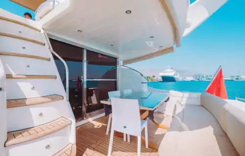 Private Cruise and Swimming Experience on an 18-Meter Motor Yacht in Antalya