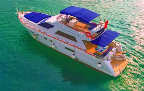 21-метровая роскошная яхта на 12 человек в живописных бухтах Анталии