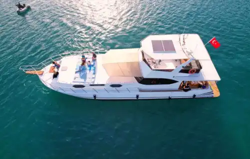 Private Day Cruise in Antalya: Comfortable Journey on the Mediterranean for Up to 24 Guests