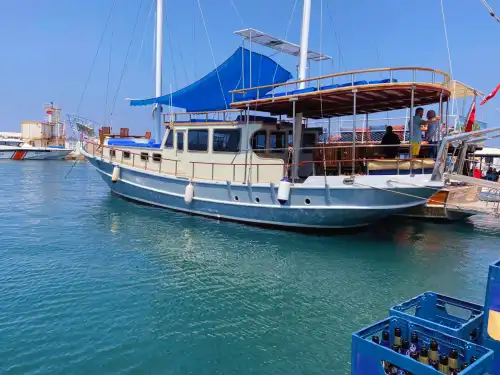 Explore the Turkish Riviera on a Private Yacht with a 24-Person Capacity in Bodrum