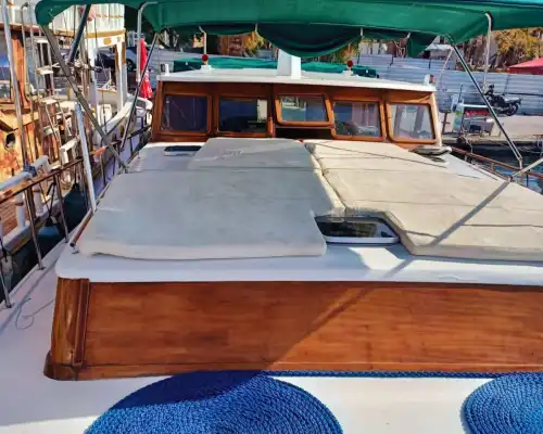18-Meter Custom-Built Boat Designed to Explore Bodrum’s Stunning Bays