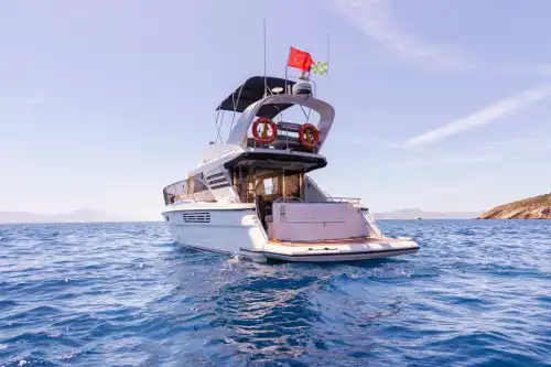Luxury Hourly or Daily Yacht Tours on a 14-Meter Motor Yacht in Bodrum