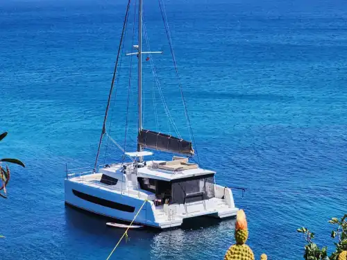Luxury Overnight Blue Cruise on a 14-Meter Bali Catamaran in Bodrum
