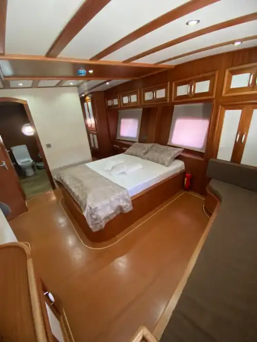 Bozburun’nun Eşsiz Güzelliklerinde 5 Kabinli Gulet ile 12 Kişilik Lüks Mavi Yolculuk