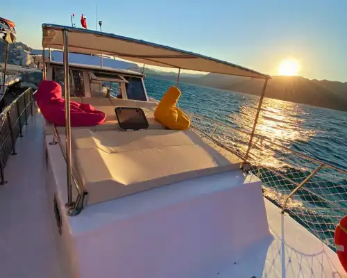 Unforgettable Moments Aboard a 12-Meter Custom-Built Boat from Demre Harbor