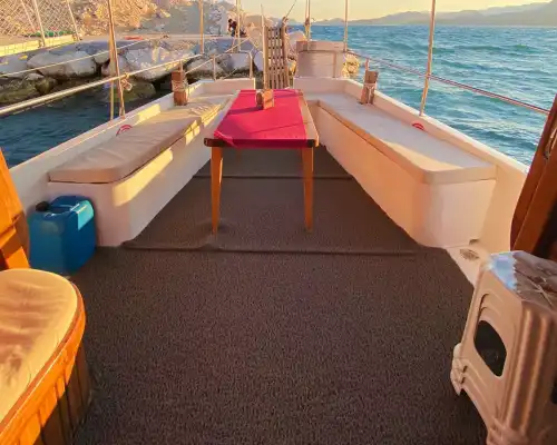 Unforgettable Moments Aboard a 12-Meter Custom-Built Boat from Demre Harbor