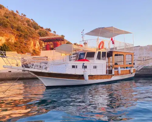 Unforgettable Moments Aboard a 12-Meter Custom-Built Boat from Demre Harbor