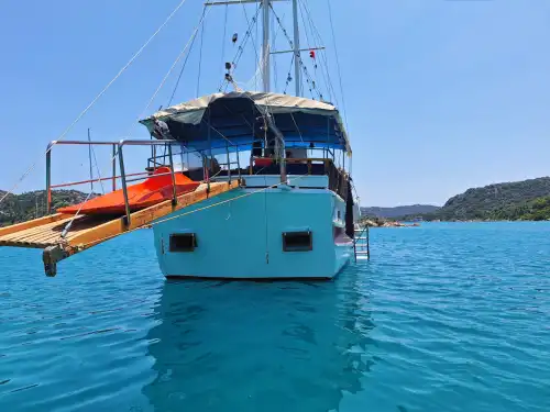 20 Metre 6 Kabinli 12 Kişilik Kapasiteli Gulet ile Demre'de Unutulmaz Bir Mavi Tur 