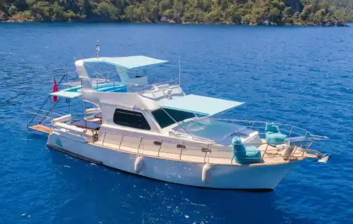 Exclusive Experience Aboard a 12-Meter Custom-Built Motor Yacht in Fethiye’s Turquoise Waters