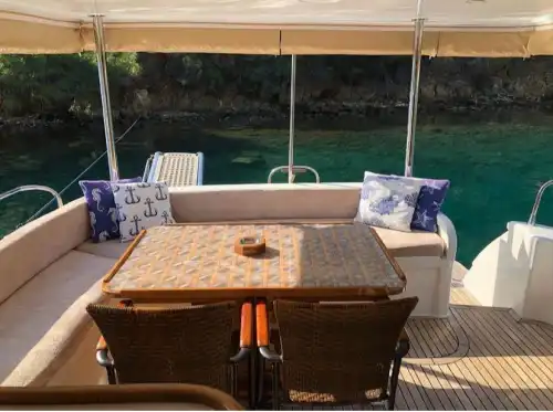 Enjoy a Luxurious Sea Adventure in Göcek with an 8-Person Motor Yacht!