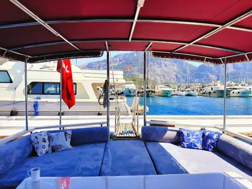 Unique 15m Gulet Charter in Göcek – Comfort for Up to 8 Guests
