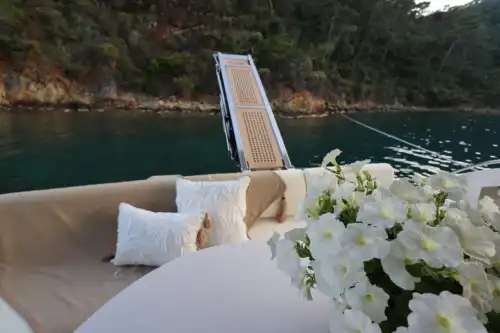Luxury Princess Yacht Accommodation in Göcek Perfect Option for Swimming and Touring