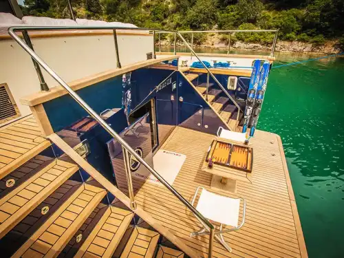 Explore Göcek’s Turquoise Waters with a 4-Cabin Trawler