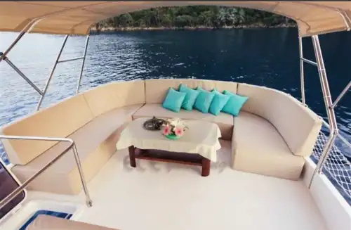 Комфортная 13,5-метровая гулета в Гёчеке – До 10 гостей!