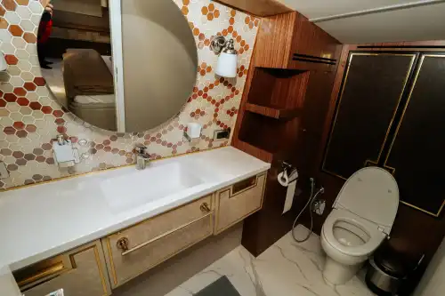 Discover the Deep Blue Waters of Bodrum in Style with 3 Comfortable Cabins and Capacity for 6 Guests