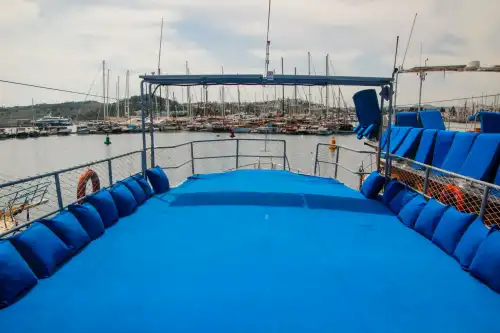 Overnight Voyage Experience on a 43 capacity Gulet in Bodrum’s Stunning Waters