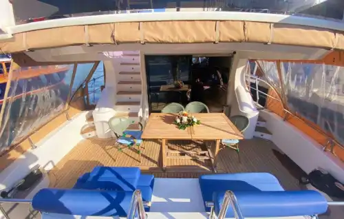 Роскошный вариант яхты для эксклюзивного морского тура из Куручешме, Стамбул!