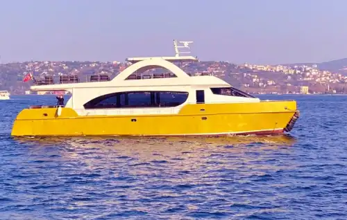 Exclusive Events for up to 60 People with a 24-Meter Extra Luxury Motor Yacht in Istanbul!