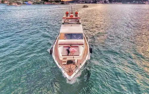 Private Tours for up to 36 People with a 26-Meter Luxury Motor Yacht in Bebek, Istanbul!