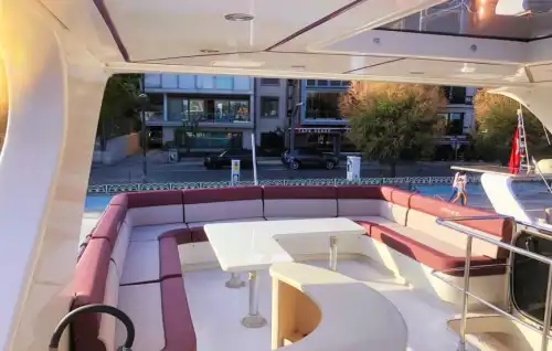 Private Tours for up to 36 People with a 26-Meter Luxury Motor Yacht in Bebek, Istanbul!