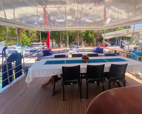 Уникальный отдых на 24-метровой роскошной гулете в Мармарисе, Бозбурун