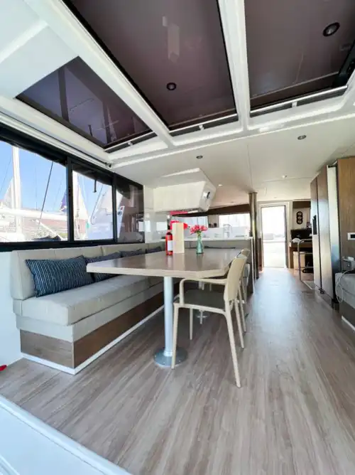 Göcek'te Bali 4.4 Kaptansız Katamaran Kiralama | 2022 Model 4+1 Kabin Bareboat