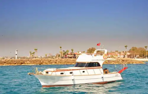 An Unforgettable Day in the Middle of the Sea! Luxury Yacht in Side