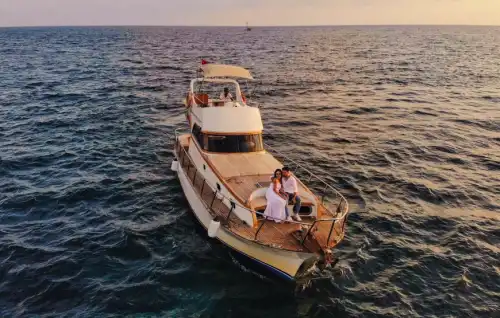 An Unforgettable Day in the Middle of the Sea! Luxury Yacht in Side
