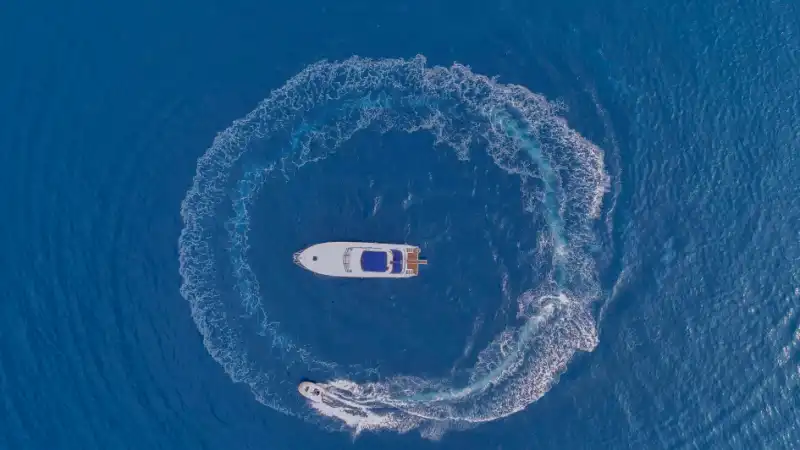 Luxury Getaway on an Motor Yacht with 2 Cabins for Day or Overnight Trips in Bodrum