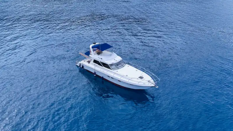 Luxury Getaway on an Motor Yacht with 2 Cabins for Day or Overnight Trips in Bodrum