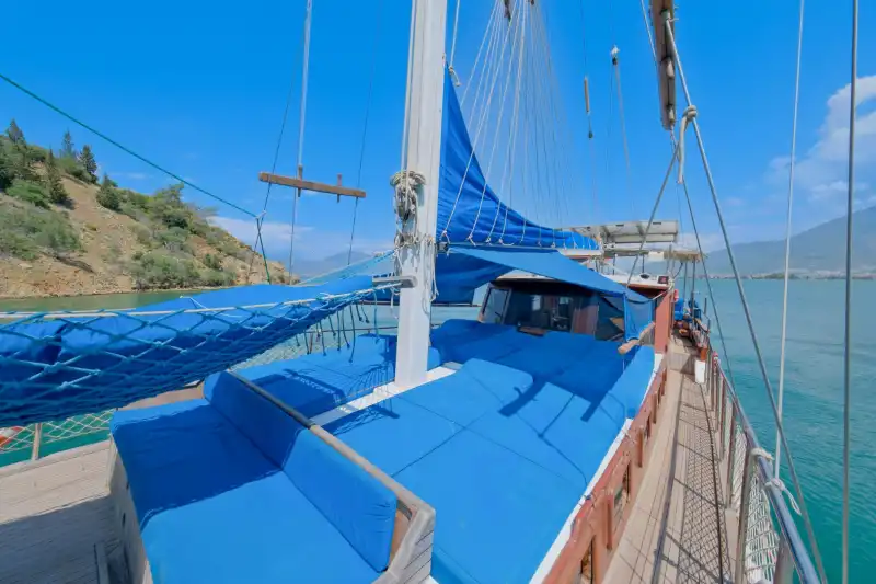 A Fun-Filled Cruise, Swimming & Entertainment Experience on a Comfortable Yacht for 12 Guests