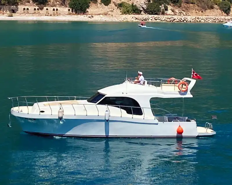 Comfortable and Fun Blue Cruise on a Custom-Made Boat Departing from Antalya