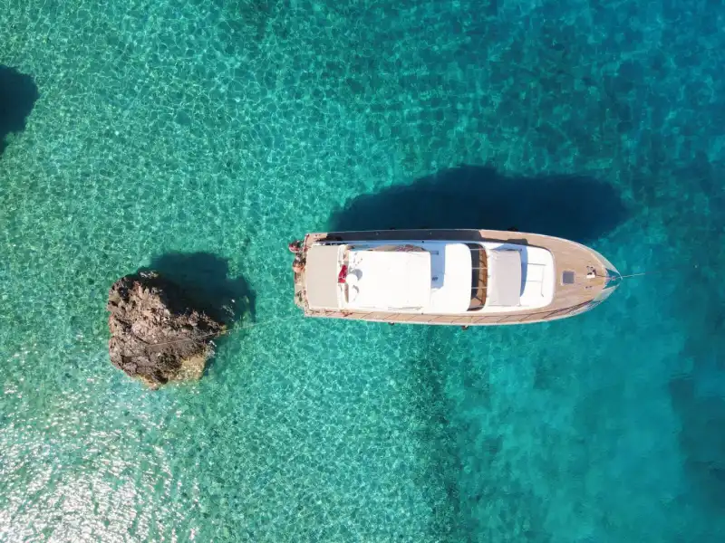 Blue Cruise on a Custom-Built Motor Yacht in Antalya: 3 Cabins, Comfortable Experience for 6 Guests