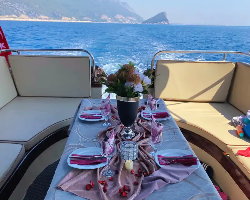 Unforgettable Blue Cruise on a Custom-Built Boat in Antalya’s Stunning Bays