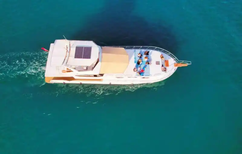 Private Day Cruise in Antalya: Comfortable Journey on the Mediterranean for Up to 24 Guests