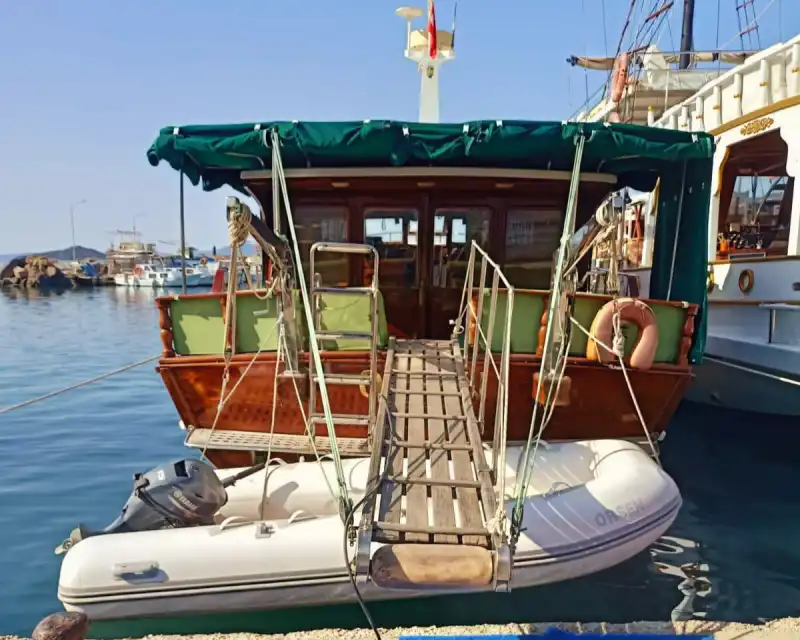 18-Meter Custom-Built Boat Designed to Explore Bodrum’s Stunning Bays