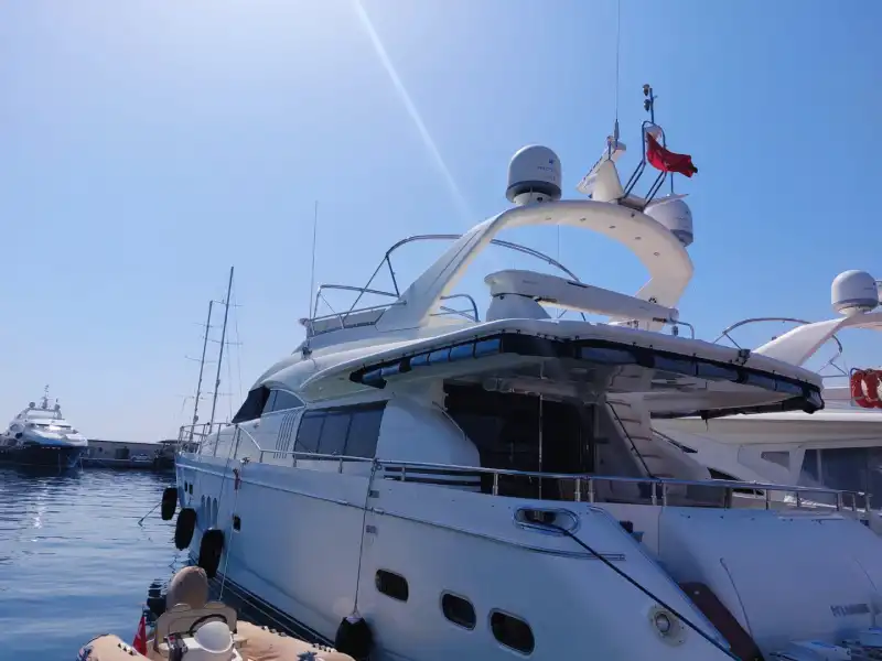 Elegant and Modern Princess Motor Yacht for Special Events in Bodrum