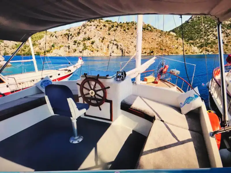 Marmaris Bozburun’da 20 Metrelik Konforlu Gulet ile Unutulmaz Deniz Tatili