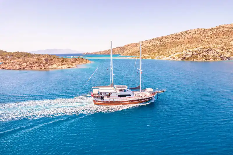 Marmaris Bozburun’da 6 Kabinli Gulet ile 12 Kişilik Unutulmaz Tatil