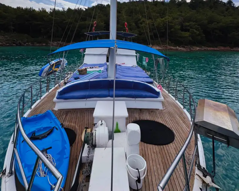 Bozburun’nun Eşsiz Güzelliklerinde 7 Kabinli Gulet ile 14 Kişilik Lüks Mavi Yolculuk