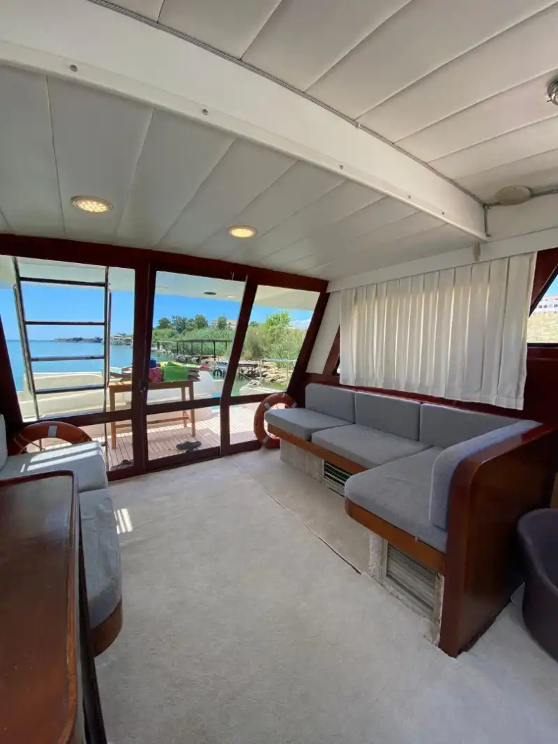 14-Meter Custom-Made Stylish and Modern Boat for 12 People in Antalya Kundu