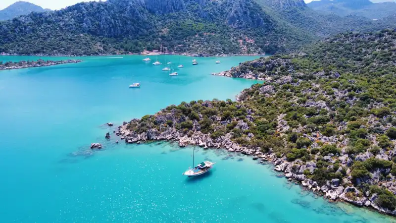 Дневной или ночной круиз на 3-каютной гулете в теплых водах Демре