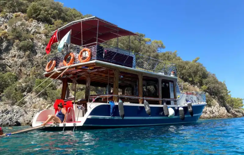 Spacious & Stylish Yacht Tour for Large Groups in Fethiye