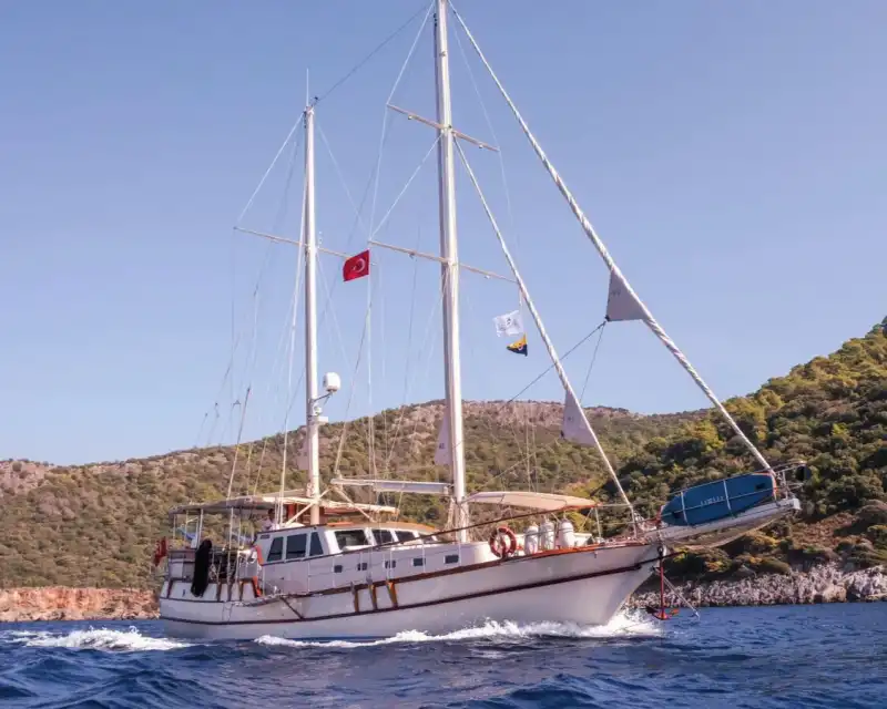 Отправьтесь в морское путешествие из Фетхие на частном гулете