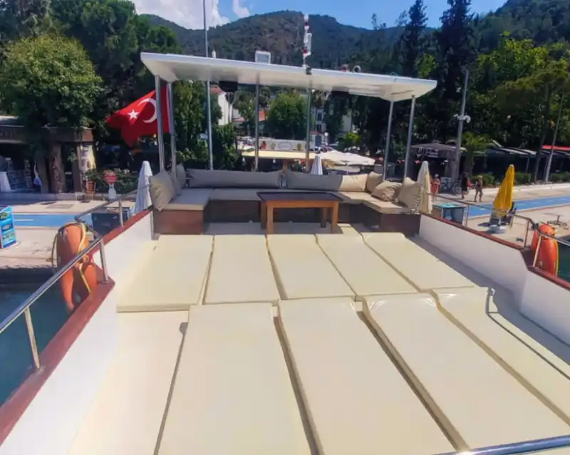 Explore Fethiye’s Bays on a Spacious 25-Person Boat