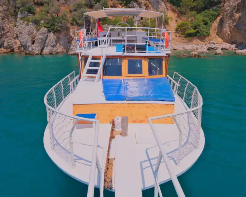 Music, Sun & Sea: Enjoy a 12-Person Boat Trip in Fethiye